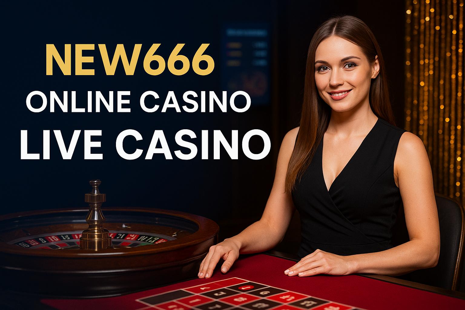 O NEW666 Live Casino lança promoções regularmente