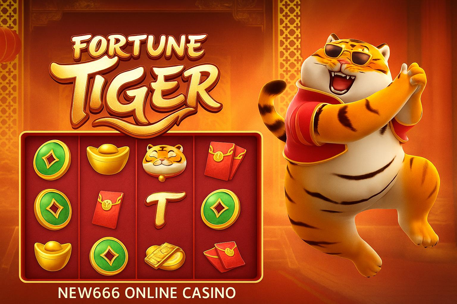 Fortune Tiger é um jogo imperdível no NEW666 Casino
